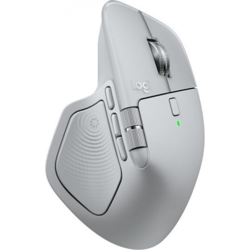 Logitech MX Master 4 Ergonomic High-Performance Wireless Mouse (910-007563) Pale Grey