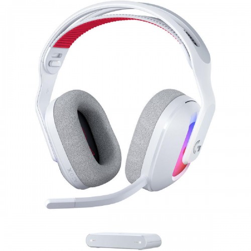Logitech G Astro A20 X Ασύρματο Over Ear Gaming Headset με σύνδεση Bluetooth / USB (939-002253) White