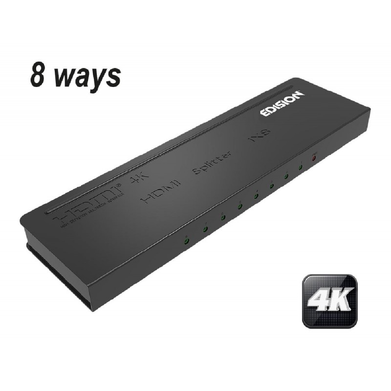 Edision 4K 1x8 HDMI Splitter (07-07-0103)