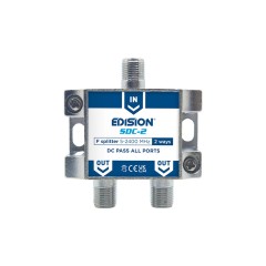 Edision 2 Ways F 5-2400MHz SDC-2 Διακλαδωτής