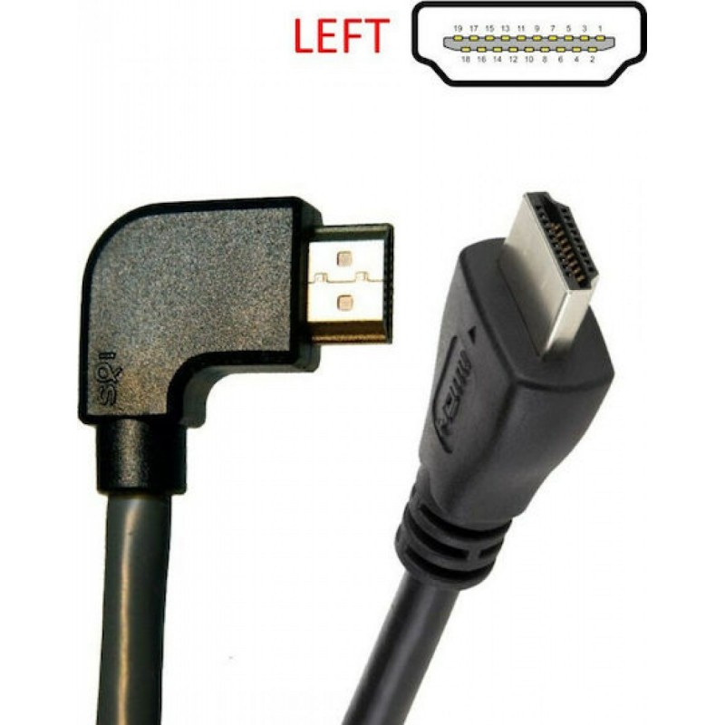 Powertech Αντάπτορας Μicro HDMI σε VGA 0.20m (CAB-H032) Μαύρος