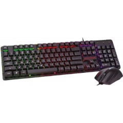 Zeroground Azai V3.0 Σετ Gaming Πληκτρολόγιο με RGB φωτισμό & Ποντίκι (Αγγλικό US)
