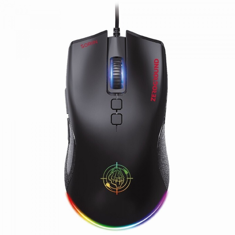 Zeroground MS-4400G SORIIN v2.0 RGB Gaming Ποντίκι 7200 DPI Μαύρο