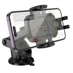 Lamtech MULTI-Angle Clamping Car Holder For Smartphones Up To 7' (LAM980541) Black