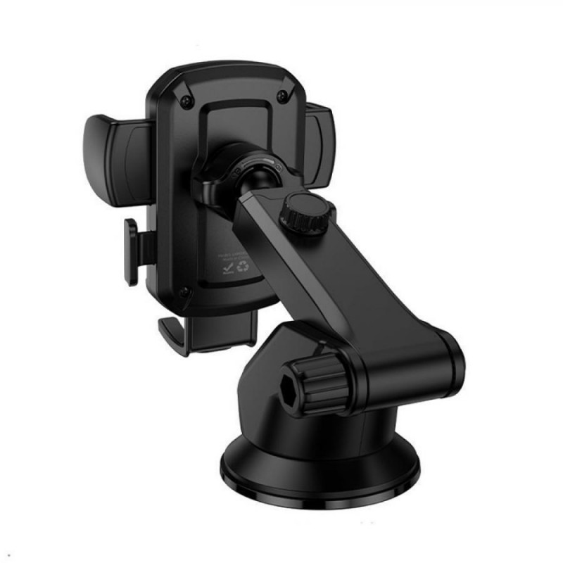 Lamtech MULTI-Angle Clamping Car Holder For Smartphones Up To 7' (LAM980541) Black