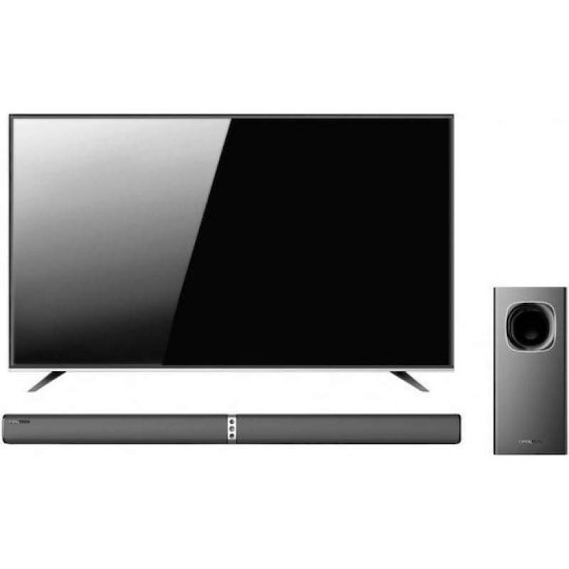 Crystal Audio Soundbar 2.1 Bluetooth και HDMI 240W με Τηλεχειριστήριο (CASB240HD) Μαύρο