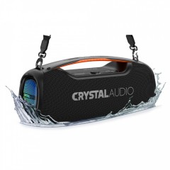 Crystal Audio Groove 100 ΒΤ Ηχείο Bluetooth 100W με Διάρκεια Μπαταρίας έως 8 ώρες Μαύρο