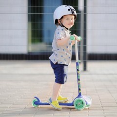 AS Scooter Plus Stitch με Φωτιζόμενες Ρόδες Για 3+ Ετών