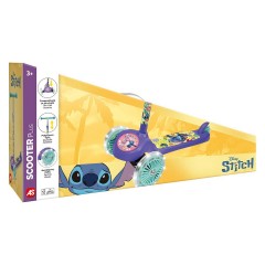 AS Scooter Plus Stitch με Φωτιζόμενες Ρόδες Για 3+ Ετών