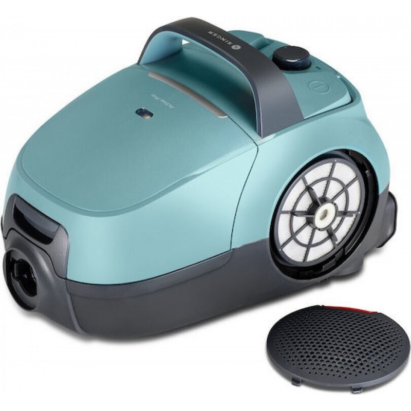 Singer Active Pro Ηλεκτρική Σκούπα 800W με Σακούλα 4lt (VCL 3145) Mint