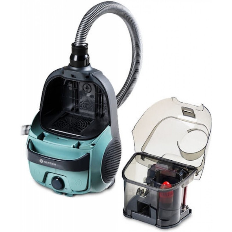 Singer Active Pro Ηλεκτρική Σκούπα 800W (VCL 3144) Mint