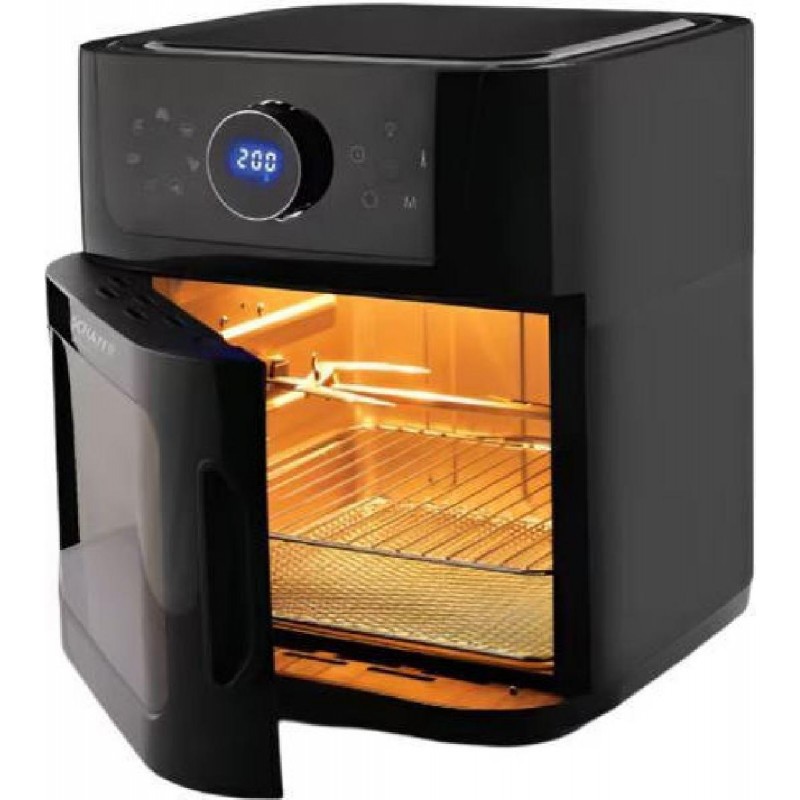 Croner Φριτέζα Αέρος Φουρνος 1900W 12L (CKZ-2026) Μαύρη