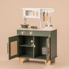 My Sunshine Ξύλινη Παιδική Κουζίνα Vintage (MST-RB-WCF04) Green