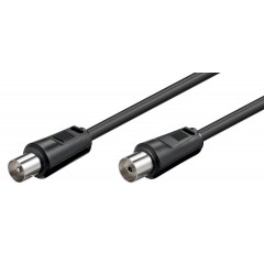 Powertech Antenna Cable Coax male - Coax female 10m (CAB-V019)