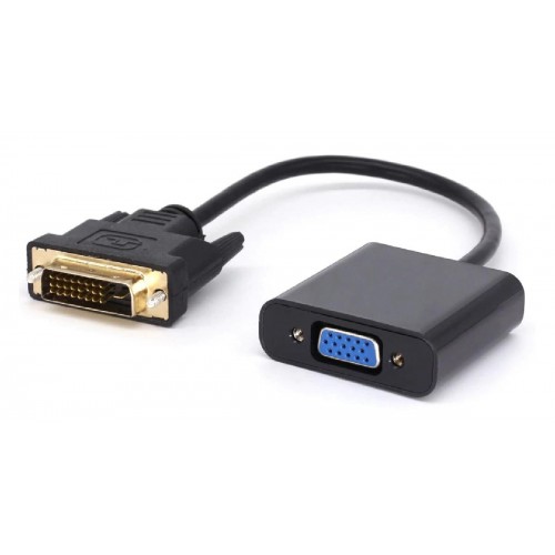 Powertech (CAB-DVI011) Black Μετατροπέας DVI-D male σε VGA female