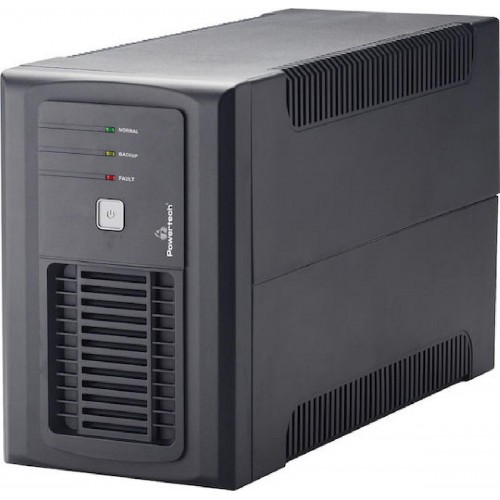 Powertech UPS Line-Interactive 1900VA 1140W με 4 Schuko Πρίζες