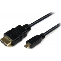  Powertech HDMI Male to Micro HDMI Male Black 3m (CAB-H008)