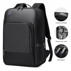 Arctic Hunter B00403-GY Αδιάβροχη Τσάντα Πλάτης για Laptop 15.6