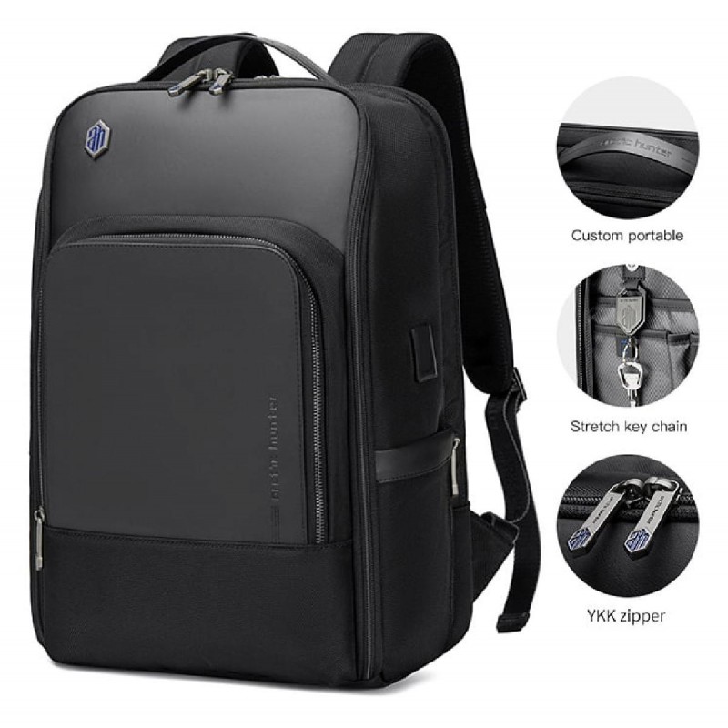Arctic Hunter B00403-GY Αδιάβροχη Τσάντα Πλάτης για Laptop 15.6