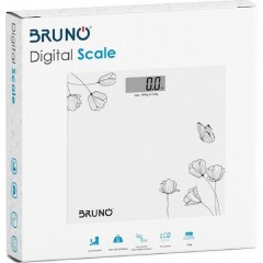 Bruno Ψηφιακή Ζυγαριά 180kg Λευκή BRN-0055