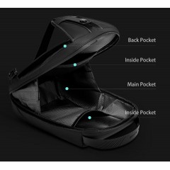 Arctic Hunter XB00121-BK Ανδρική Τσάντα Στήθους Αδιάβροχη Μαύρη Arctic Hunter XB00121-BK Ανδρική Τσάντα Στήθους Αδιάβροχη Μαύρη