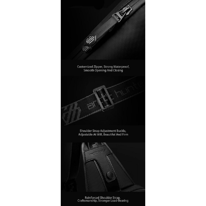 Arctic Hunter XB00121-BK Ανδρική Τσάντα Στήθους Αδιάβροχη Μαύρη Arctic Hunter XB00121-BK Ανδρική Τσάντα Στήθους Αδιάβροχη Μαύρη