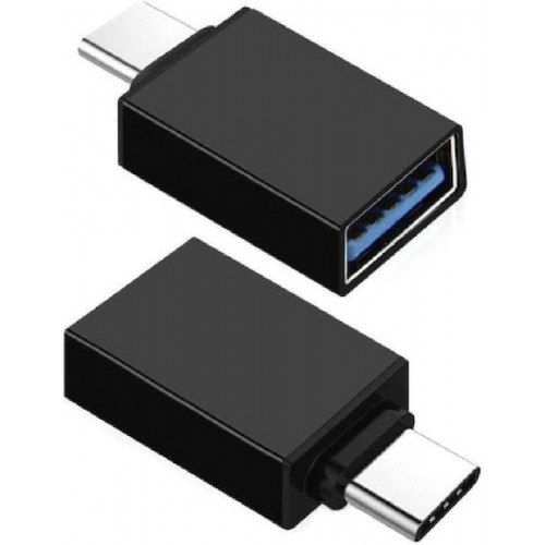 Powertech Αντάπτορας USB σε USB-C 5Gbps (CAB-UC057) Μαύρος