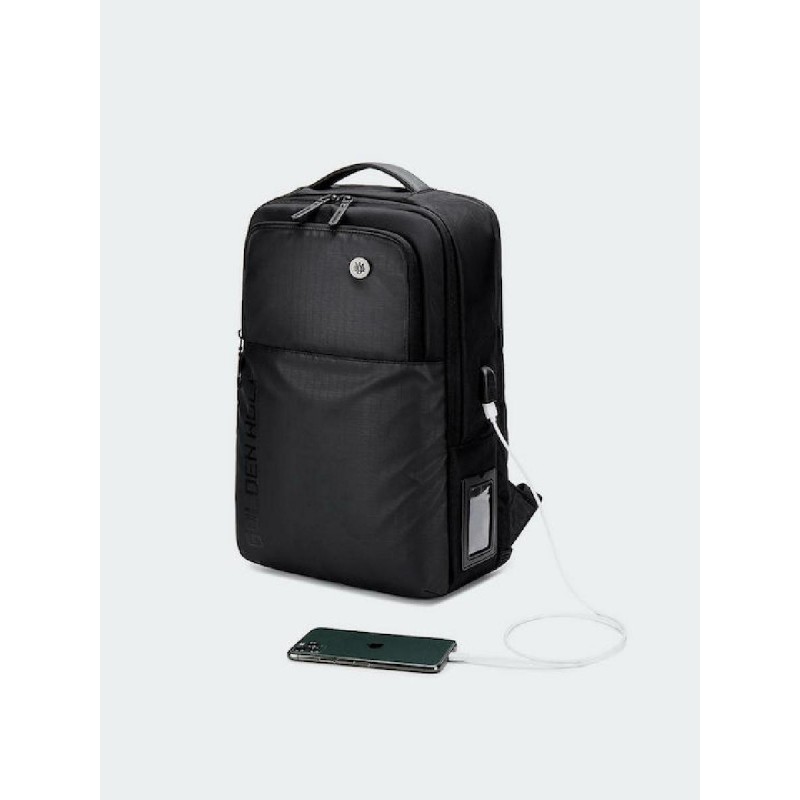 GOLDEN WOLF τσάντα πλάτης GB00399, με θήκη laptop 15.6