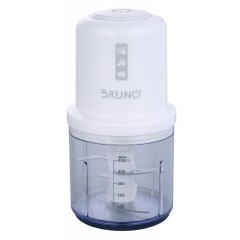 Bruno (BRN-0066) White Food Chopper with 4 Blades 400W Bruno (BRN-0066) White Food Chopper with 4 Blades 400W