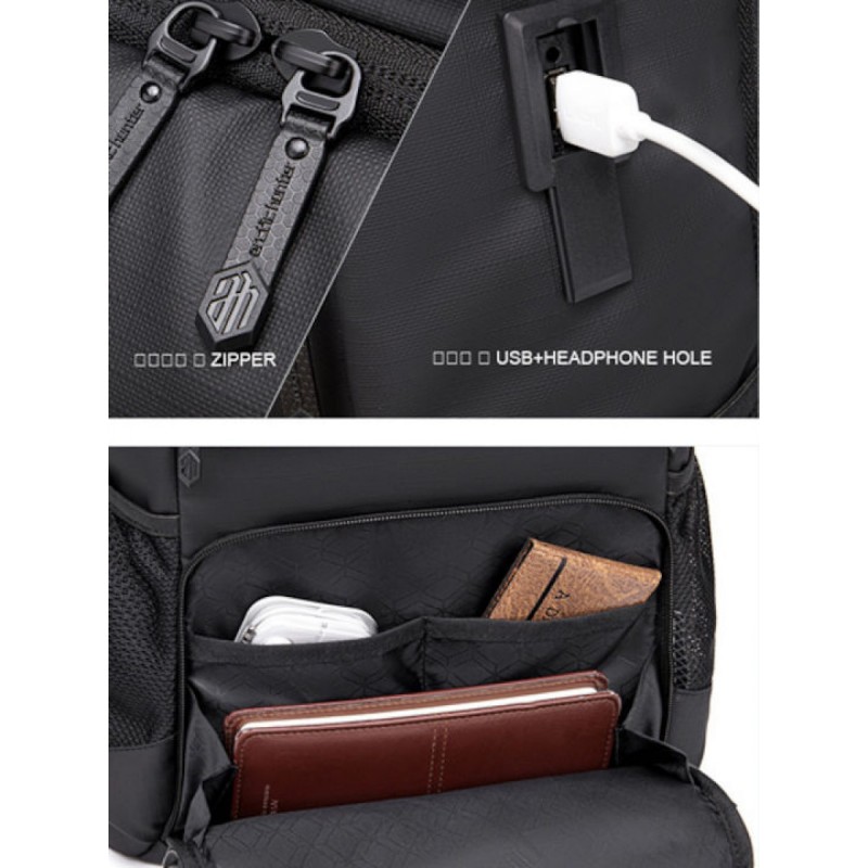 Arctic Hunter Αδιάβροχη Τσάντα Πλάτης για Laptop 15.6