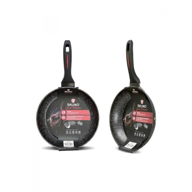 BRUNO τηγάνι Granit Premium BRN-0112 με αντικολλητική επίστρωση, 24cm BRN-0112