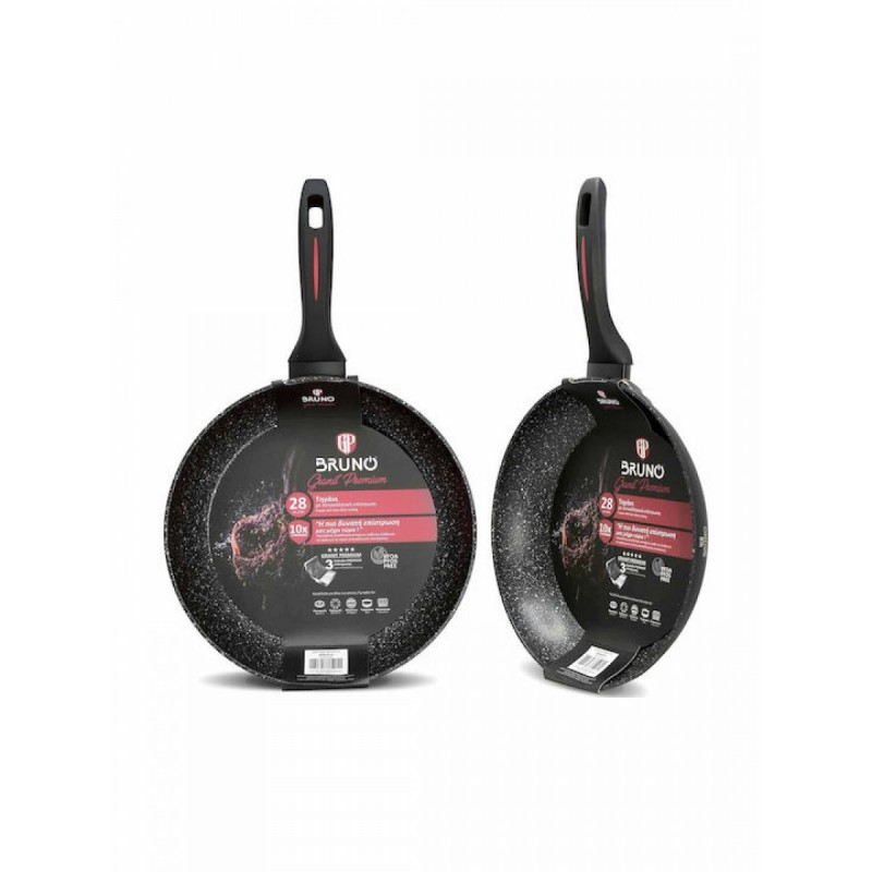 BRUNO τηγάνι Granit Premium BRN-0114 με αντικολλητική επίστρωση, 28cm BRN-0114
