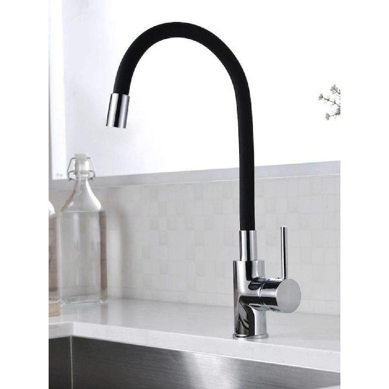 Bruno Μπαταρία Πάγκου Κουζίνας Εύκαμπτη (M54804-006C-S626-BK) Μαύρη