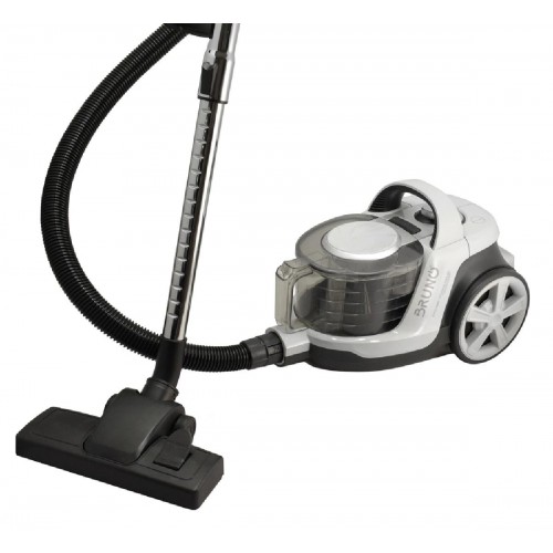 Bruno (BRN-0137) Λευκή Ηλεκτρική Σκούπα 800W με Κάδο 3lt