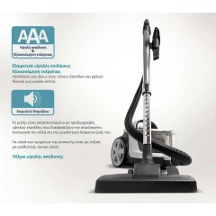 Bruno (BRN-0137) Λευκή Ηλεκτρική Σκούπα 800W με Κάδο 3lt