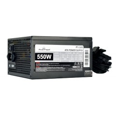 Powertech (PT-1102) Μαύρο Τροφοδοτικό Υπολογιστή Full Wired 550W