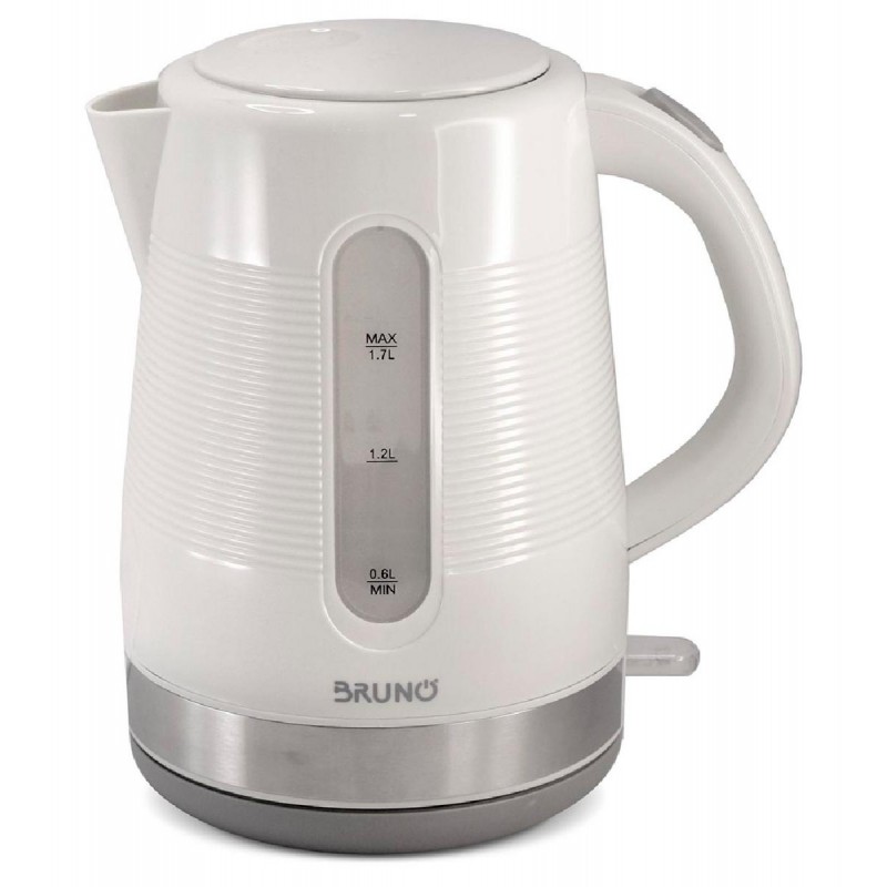 Bruno βραστήρας νερού BRN-0142 1.7L 2200W λευκό-γκρι