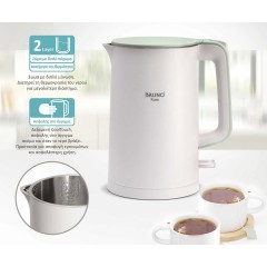 Bruno (BRN-0140) Λευκός Βραστήρας 1.7lt 2200W Bruno (BRN-0140) Λευκός Βραστήρας 1.7lt 2200W