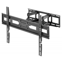 Powertech (PT-1130) Μαύρο Βάση Τηλεόρασης Τοίχου με Βραχίονα έως 80 Powertech (PT-1130) Μαύρο Βάση Τηλεόρασης Τοίχου με Βραχίονα έως 80