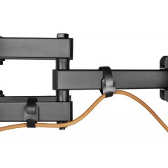 Powertech (PT-1130) Μαύρο Βάση Τηλεόρασης Τοίχου με Βραχίονα έως 80 Powertech (PT-1130) Μαύρο Βάση Τηλεόρασης Τοίχου με Βραχίονα έως 80