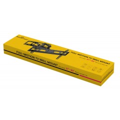 Powertech (PT-1130) Μαύρο Βάση Τηλεόρασης Τοίχου με Βραχίονα έως 80 Powertech (PT-1130) Μαύρο Βάση Τηλεόρασης Τοίχου με Βραχίονα έως 80