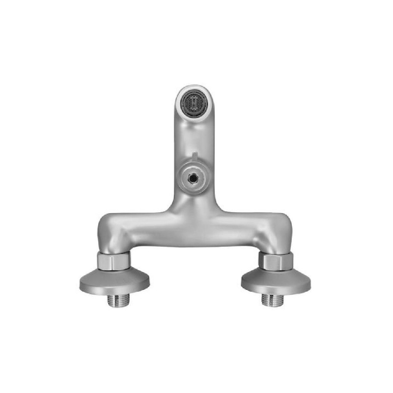 Bruno Μπαταρία Τοίχου Μπάνιου Ανάμεικτη (M31823-317C) Ασημί Bruno Μπαταρία Τοίχου Μπάνιου Ανάμεικτη (M31823-317C) Ασημί