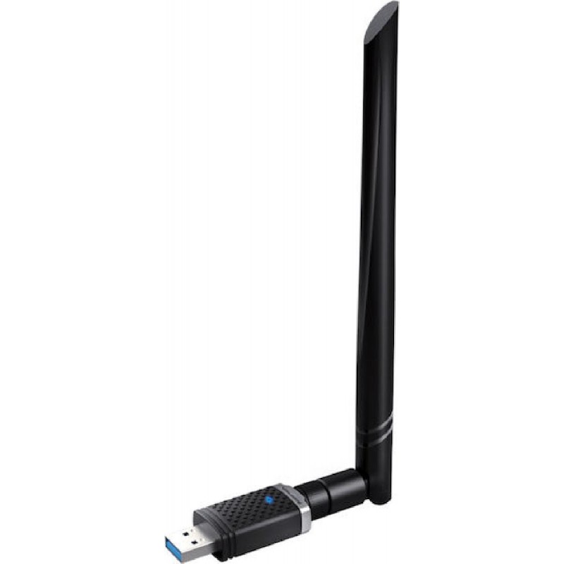 Powertech PT-1132 Ασύρματος USB Αντάπτορας Δικτύου 1300Mbps