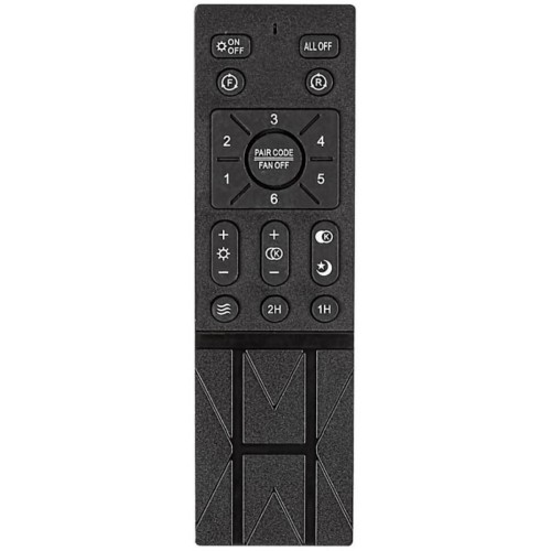 Powertech Χειριστήριο για Ανεμιστήρα Οροφής HLL-0107 (SPHLL-006) Μαύρο