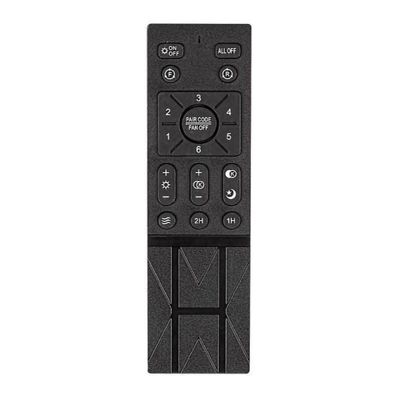 Powertech Χειριστήριο για Ανεμιστήρα Οροφής HLL-0107 (SPHLL-006) Μαύρο