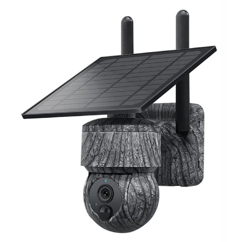 Sectec ST-517C-3M-4G-EU-G Αδιάβροχη Κάμερα Κυνηγιού Νυχτερινής Λήψης με Ανίχνευση Κίνησης  3MP, 4G, PIR, PTZ, SD, IP65