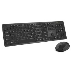 POWERTECH PT-1189 μαύρο set ασύρματο ποντίκι & πληκτρολόγιο, 1600DPI POWERTECH PT-1189 μαύρο set ασύρματο ποντίκι & πληκτρολόγιο, 1600DPI