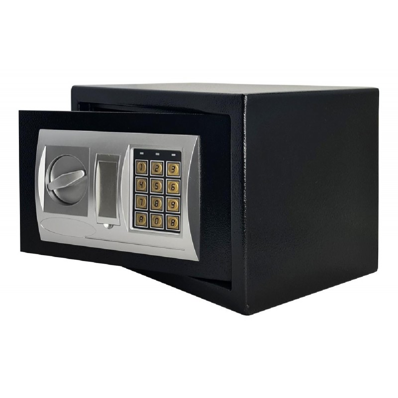 Powertech (PT-1192) Μαύρο Χρηματοκιβώτιο με Ψηφιακό Κλείδωμα και Κλειδί Διαστάσεων Μ31xΠ20xΥ20cm Powertech (PT-1192) Μαύρο Χρηματοκιβώτιο με Ψηφιακό Κλείδωμα και Κλειδί Διαστάσεων Μ31xΠ20xΥ20cm