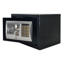 Powertech (PT-1192) Μαύρο Χρηματοκιβώτιο με Ψηφιακό Κλείδωμα και Κλειδί Διαστάσεων Μ31xΠ20xΥ20cm Powertech (PT-1192) Μαύρο Χρηματοκιβώτιο με Ψηφιακό Κλείδωμα και Κλειδί Διαστάσεων Μ31xΠ20xΥ20cm