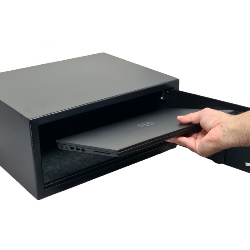 Powertech Χρηματοκιβώτιο με Ψηφιακό Κλείδωμα και Κλειδί, Τύπου Laptop Διαστάσεων Μ43xΠ35xΥ20cm (PT-1194) Μαύρο Powertech Χρηματοκιβώτιο με Ψηφιακό Κλείδωμα και Κλειδί, Τύπου Laptop Διαστάσεων Μ43xΠ35xΥ20cm (PT-1194) Μαύρο